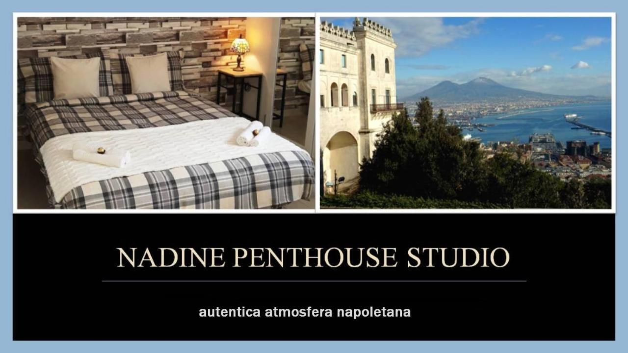 Ferienwohnung Nadine Penthouse Studio Neapel Exterior foto